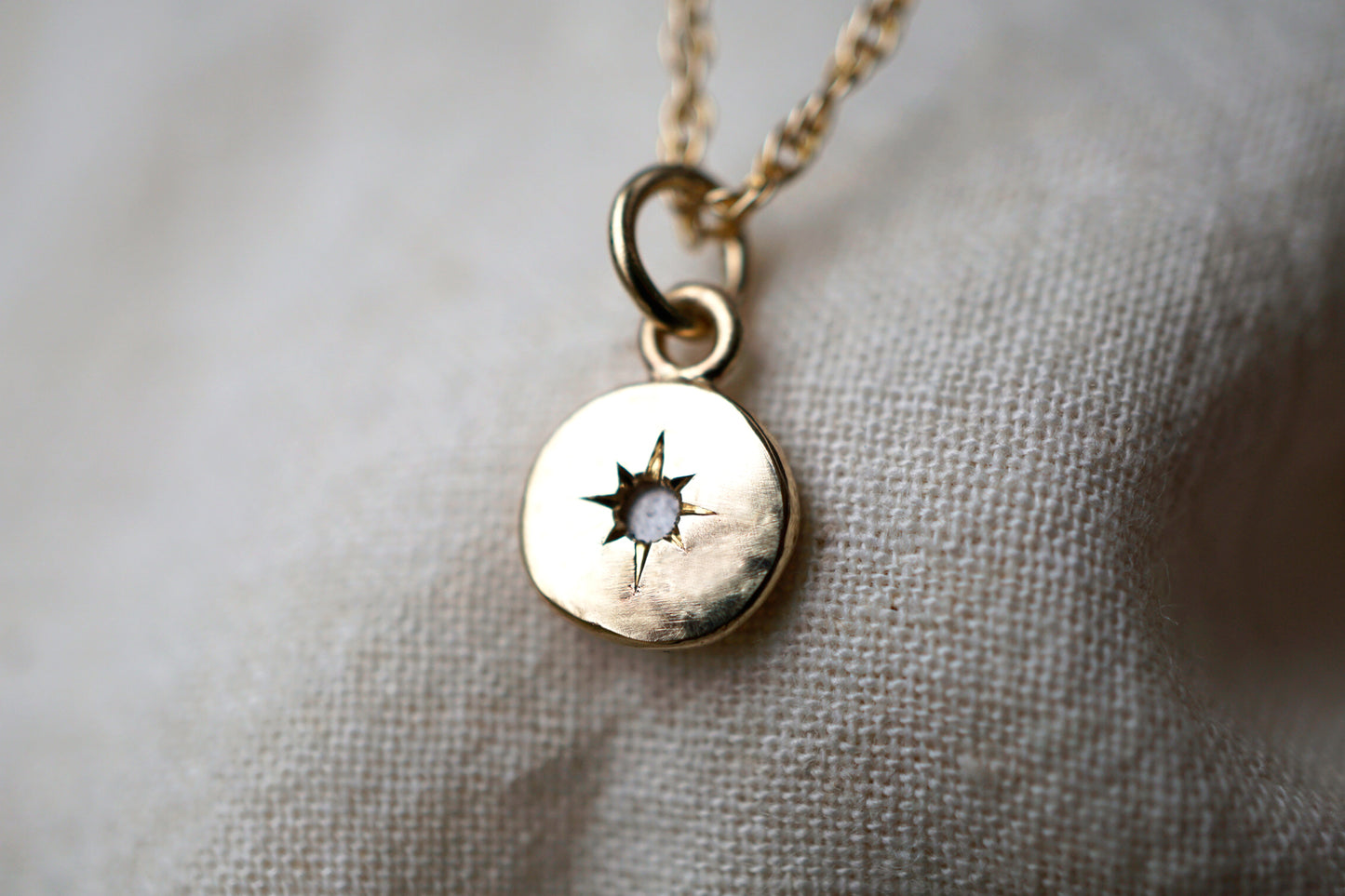 Diamond and Sapphire Pave Pendant