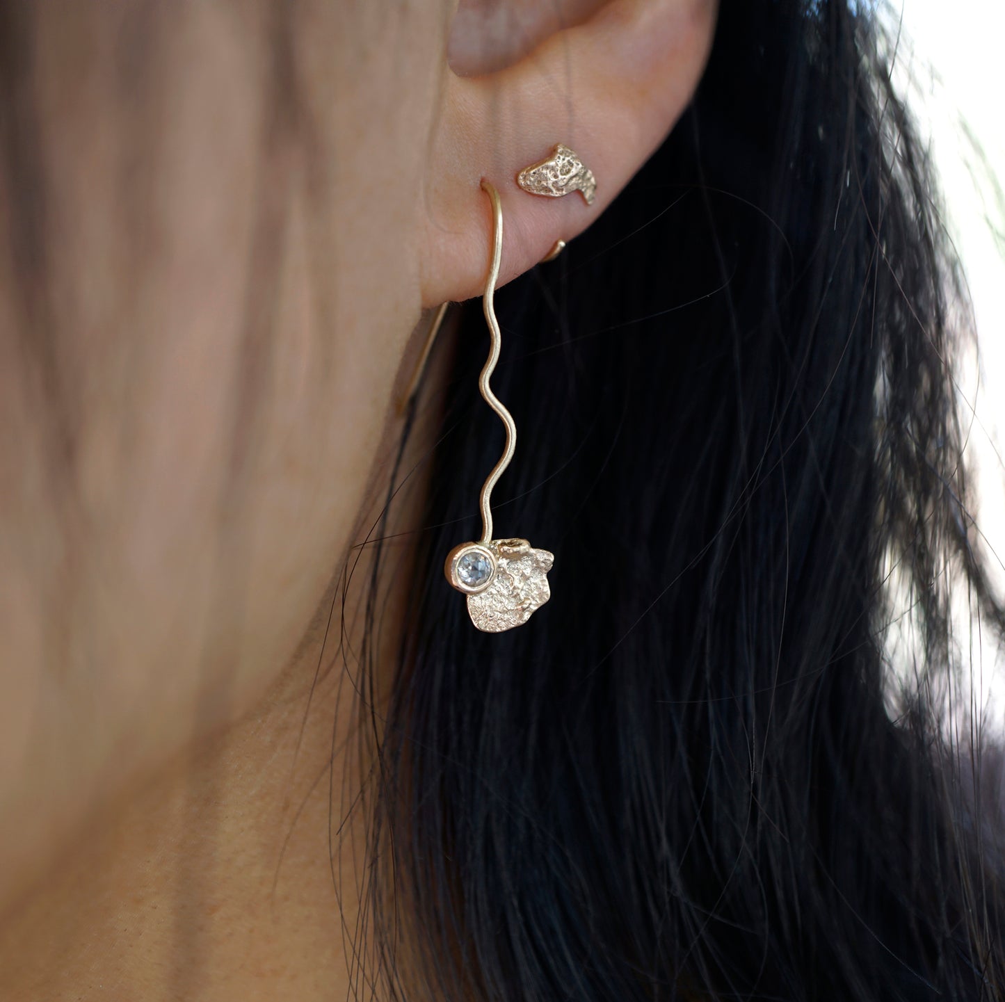 RESERVED - Cosmos earrings
