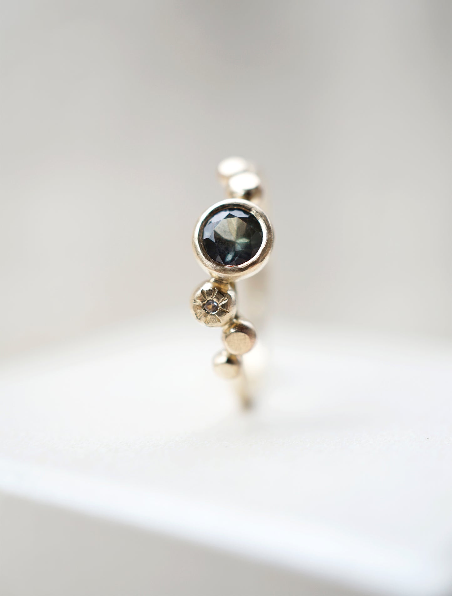 Sapphire Pebble Ring